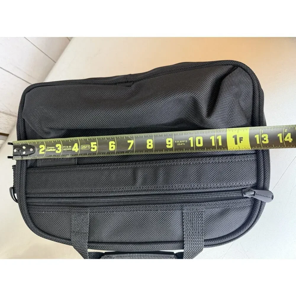 Briggs & Riley Luggage Toiletry Bag Overnite Carry-On Organizer Black